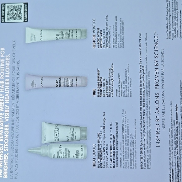 OLAPLEX Unbreakable Blondes Mini Kit - Picture 5 of 6